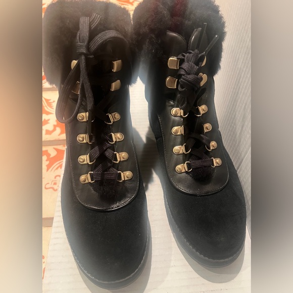 COLE HAAN ZEROGRAND Leather & Wool Hiking Boot Casual WearWomen’s Size 8 NEW - Picture 3 of 16